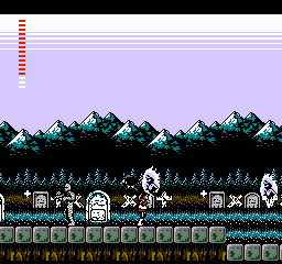 Soluce de Castlevania 2 - Simon's Quest sur Nes : Dernière partie, vers les ruines de Castlevania
