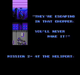 Прохождение Double Dragon 2 на Nes: Миссия 2 - At the heliport