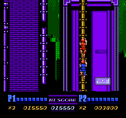 Прохождение Double Dragon 2 на Nes: Миссия 2 - At the heliport