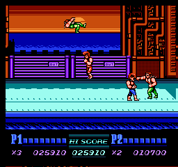 Soluce de Double Dragon 2 sur Nes : Mission 4 - Undersea Base