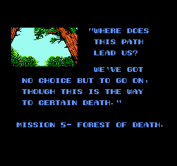 Soluce de Double Dragon 2 sur Nes : Mission 5 - Forest of death Soluce de Double Dragon 2 sur Nes : Mission 5 - Forest of death