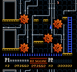 Nes-এ Double Dragon 2 গাইড: মিশন 7 - Trap Room