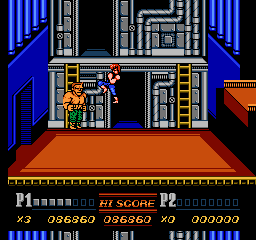 Nes-এ Double Dragon 2 গাইড: মিশন 7 - Trap Room