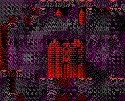 Faxanadu sur Nes : le plan des brumes (brouillard)