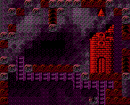 Faxanadu sur Nes : le plan des brumes (brouillard)