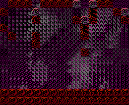 Faxanadu sur Nes : le plan des brumes (brouillard)