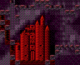 Faxanadu sur Nes : le plan des brumes (brouillard)