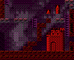 Faxanadu sur Nes : le plan des brumes (brouillard)
