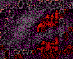 Faxanadu sur Nes : le plan des brumes (brouillard)