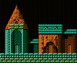 Faxanadu sur Nes : le plan des brumes (brouillard)