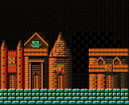 Faxanadu sur Nes : le plan des brumes (brouillard)