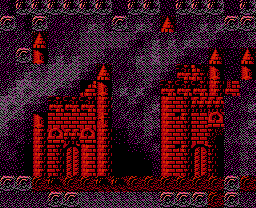 Faxanadu sur Nes : le plan des brumes (brouillard)