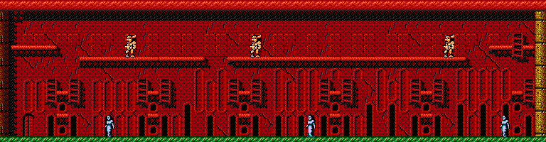 Faxanadu sur Nes - les cartes (plans)