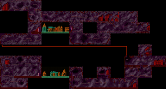Faxanadu sur Nes - les cartes (plans)
