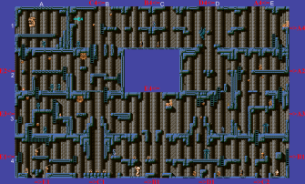 Faxanadu sur Nes - les cartes (plans)