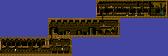 Faxanadu sur Nes - les cartes (plans)