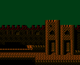 Faxanadu sur Nes : Plan du monde extérieur - La carte de la plaine de départ
