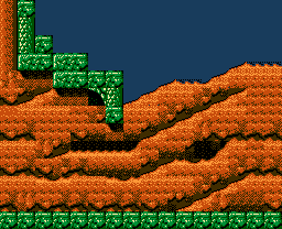 Faxanadu sur Nes : Plan du monde extérieur - La carte de la plaine de départ