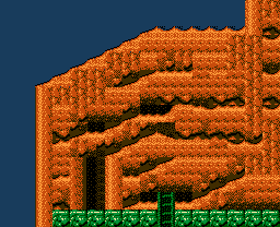 Faxanadu sur Nes : Plan du monde extérieur - La carte de la plaine de départ