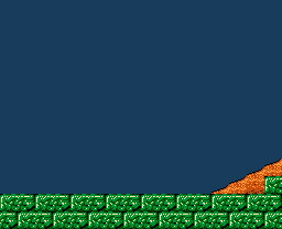 Faxanadu sur Nes : Plan du monde extérieur - La carte de la plaine de départ