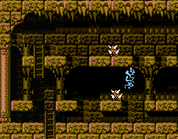 Faxanadu sur Nes : le plan du premier palais de la plaine (tour de Trunk)