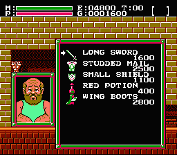 Soluce de Faxanadu sur Nes : Partie 2 - Plaine : L'activation des fontaines