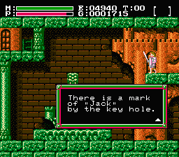 Soluce de Faxanadu sur Nes : Partie 2 - Plaine : L'activation des fontaines