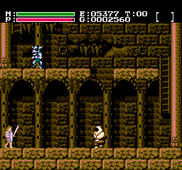 Soluce de Faxanadu sur Nes : Partie 2 - Plaine : L'activation des fontaines
