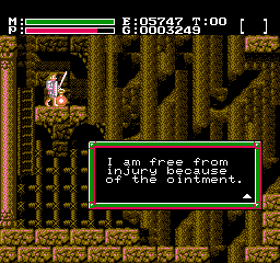 Soluce de Faxanadu sur Nes : Partie 2 - Plaine : L'activation des fontaines