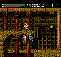 Soluce de Faxanadu sur Nes : Partie 2 - Plaine : L'activation des fontaines