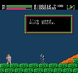 Soluce de Faxanadu sur Nes : Partie 2 - Plaine : L'activation des fontaines