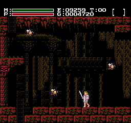 Soluce de Faxanadu sur Nes : Partie 2 - Plaine : L'activation des fontaines