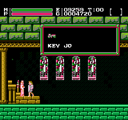 Soluce de Faxanadu sur Nes : Partie 2 - Plaine : L'activation des fontaines