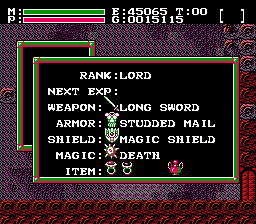 Soluce de Faxanadu sur Nes : Partie 3 - L'arrivée dans les brumes