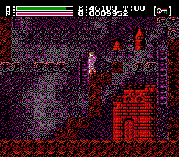 Soluce de Faxanadu sur Nes : Partie 3 - L'arrivée dans les brumes