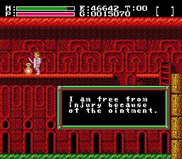 Soluce de Faxanadu sur Nes : Partie 4 - la fin du brouillard