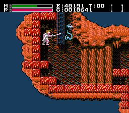 Soluce de Faxanadu sur Nes : Partie 5 - la forêt dans le ciel