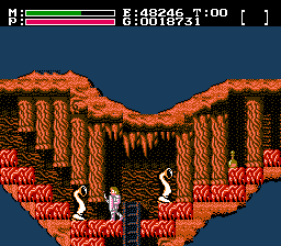 Soluce de Faxanadu sur Nes : Partie 5 - la forêt dans le ciel