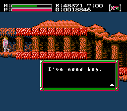 Soluce de Faxanadu sur Nes : Partie 5 - la forêt dans le ciel