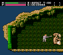 Soluce de Faxanadu sur Nes : Partie 5 - la forêt dans le ciel