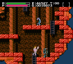 Soluce de Faxanadu sur Nes : Partie 5 - la forêt dans le ciel