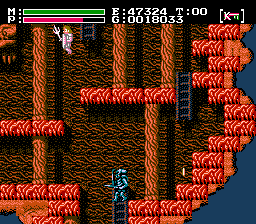 Soluce de Faxanadu sur Nes : Partie 5 - la forêt dans le ciel