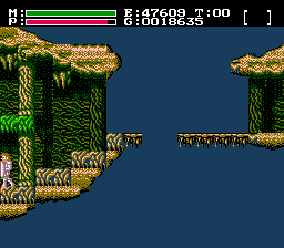 Soluce de Faxanadu sur Nes : Partie 5 - la forêt dans le ciel