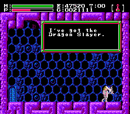 Soluce de Faxanadu sur Nes : Partie 6 - la forteresse maudite