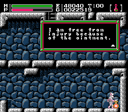 Soluce de Faxanadu sur Nes : Partie 6 - la forteresse maudite