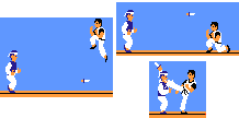 Kung fu : les ennemis de base