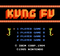 Kung Fu sur Nes - Intro