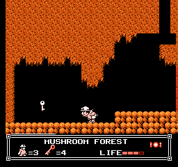 Soluce de Little Nemo Dream Master sur Nes : Niveau 1 - Mushroom Forest