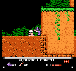 Soluce de Little Nemo Dream Master sur Nes : Niveau 1 - Mushroom Forest