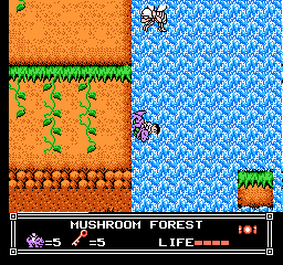 Soluce de Little Nemo Dream Master sur Nes : Niveau 1 - Mushroom Forest